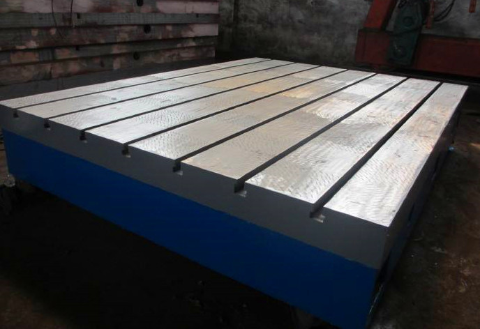 劃線平臺的生產工藝流程 劃線平臺的生產工藝流程